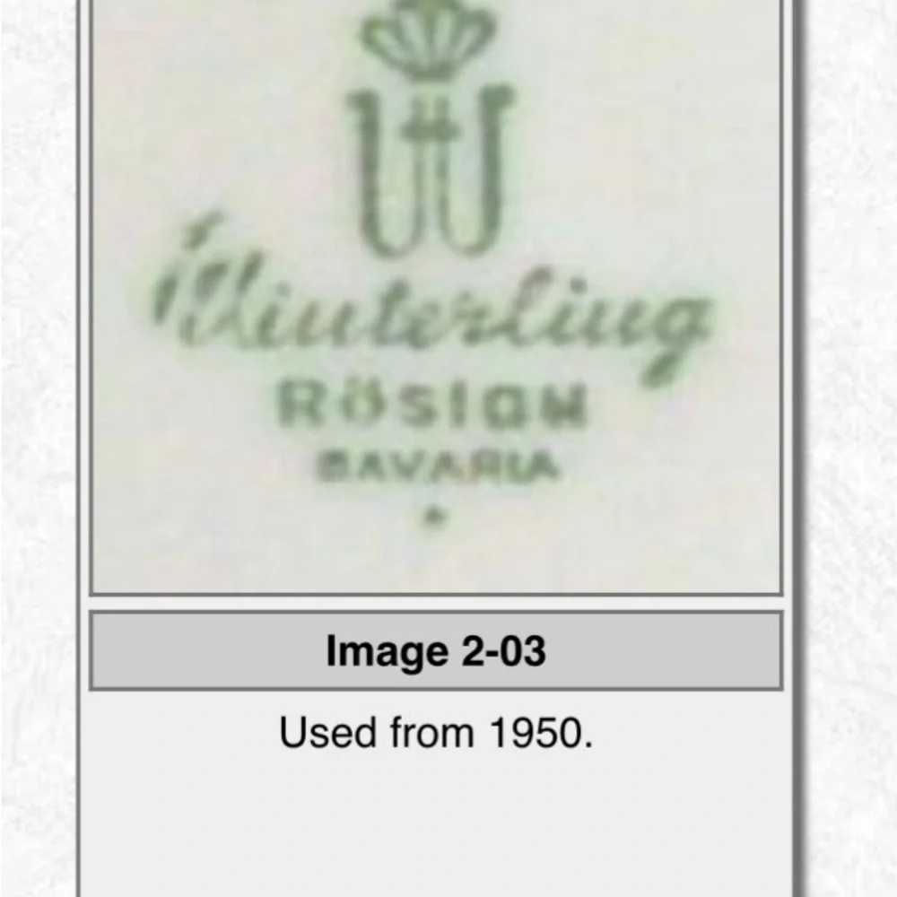 Winterling Bavaria Decorative Plate 8